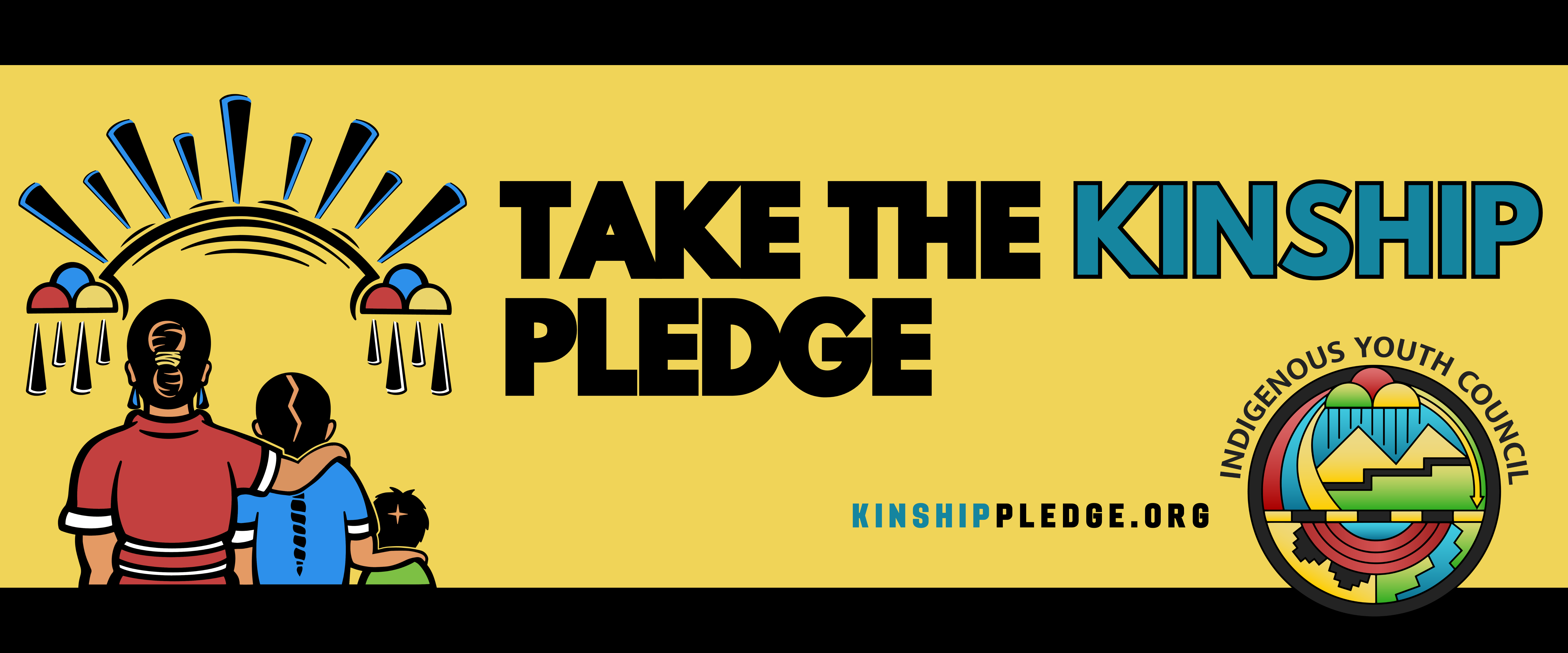Take the Kinship Pledge banner