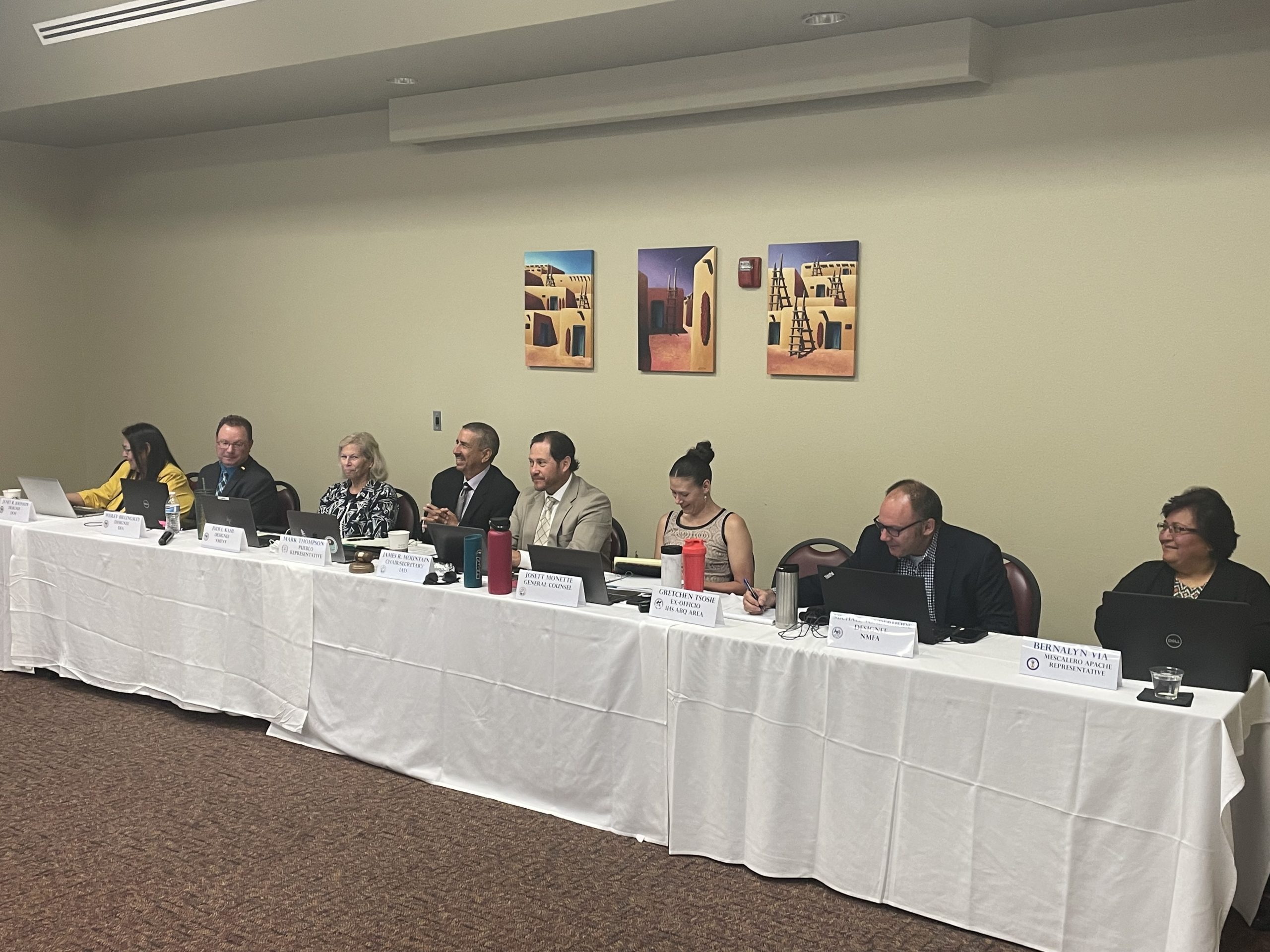 TIF Board members Tribal Infrastructure Fund board members