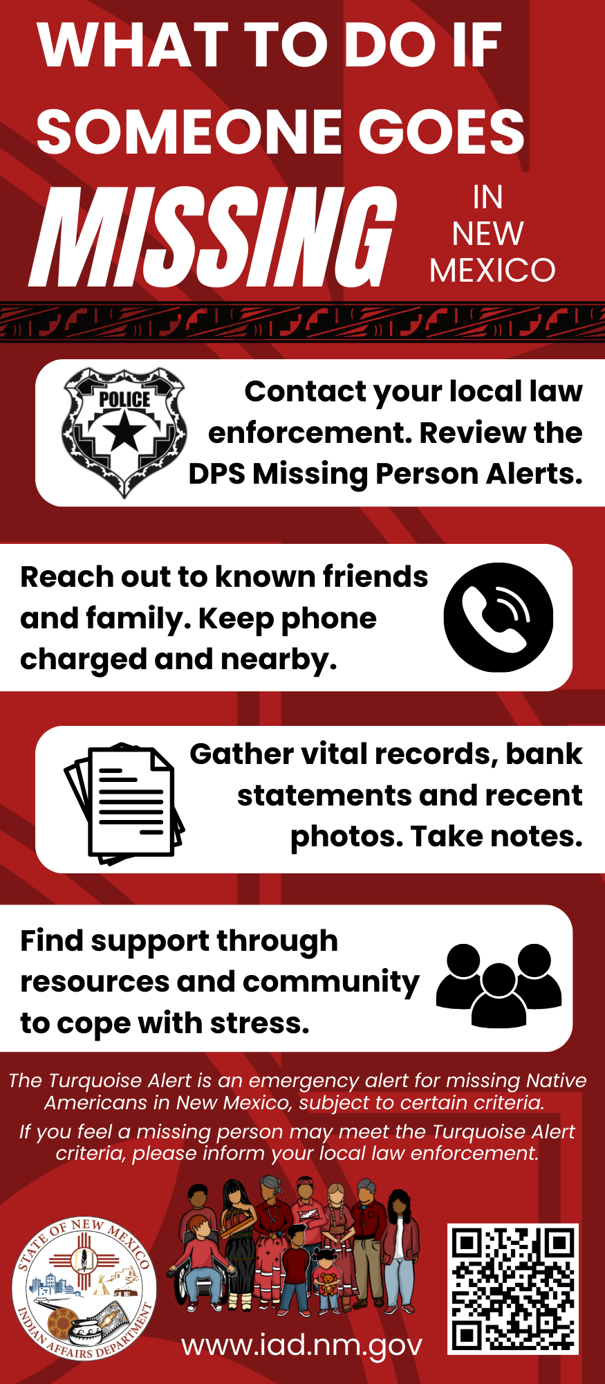 IAD Missing Person Protocol Magnet