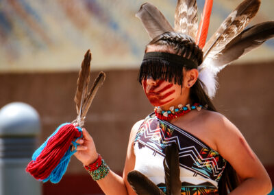 woman at MMIP day dance