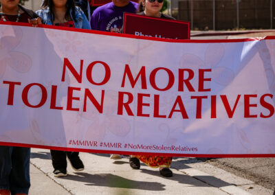 no more stolen relatives banner